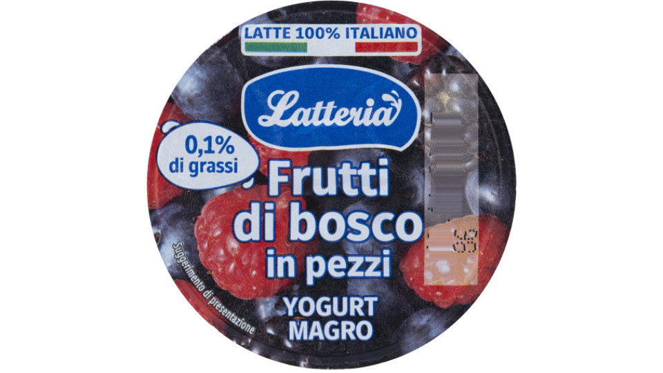 Yogurt Magro Frutti di Bosco