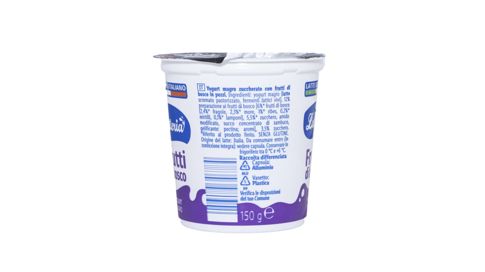 Yogurt Magro Frutti di Bosco