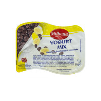 Yogurt alla Banana con Cornflakes al Cioccolato