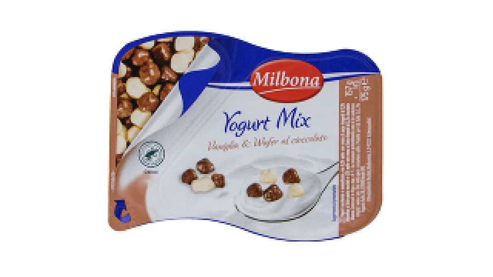 Yogurt con Cubetti di Wafer