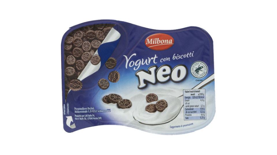 Yogurt con Biscotti Neo