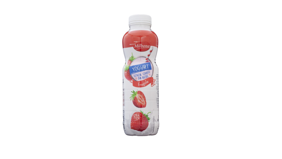 Yogurt da Bere 0,1% Grassi Fragola