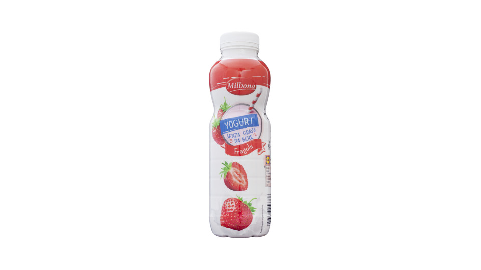 Yogurt da Bere 0,1% Grassi Fragola