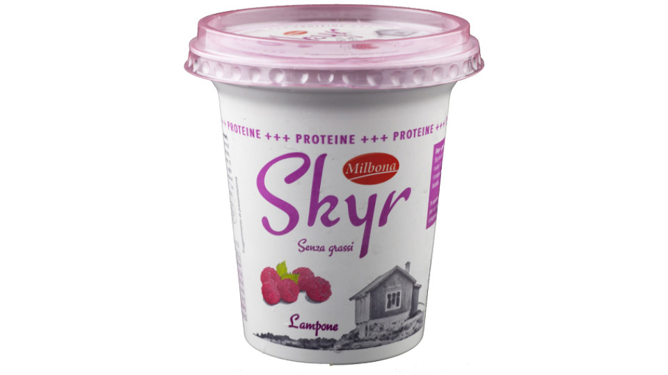 Skyr ai Lamponi