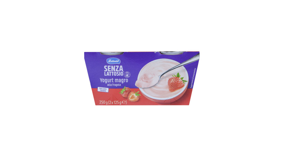 Yogurt Fragola senza Lattosio