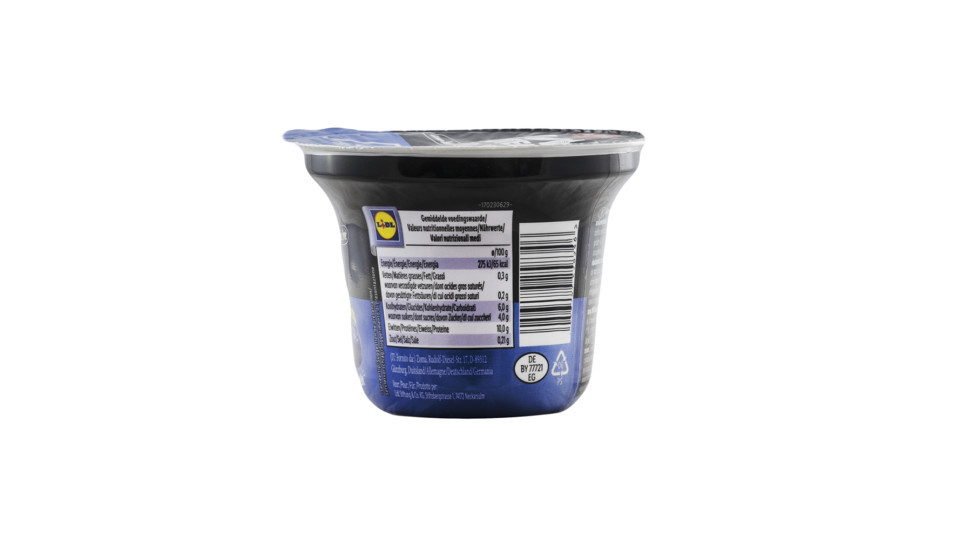 Yogurt Proteico al Mirtillo Nero