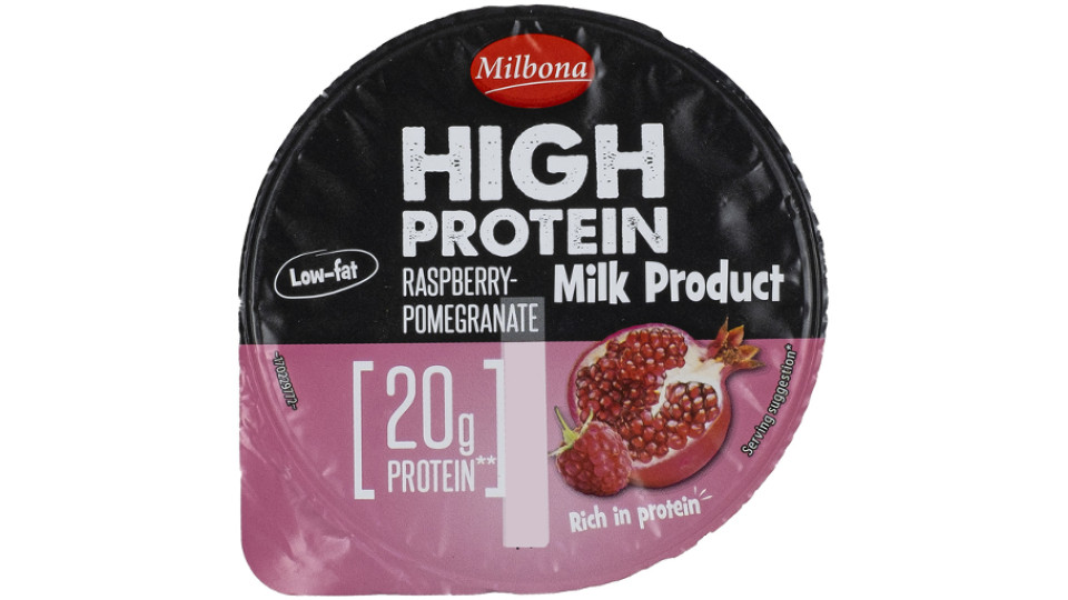 Yogurt Proteico al Lampone e Melagrana