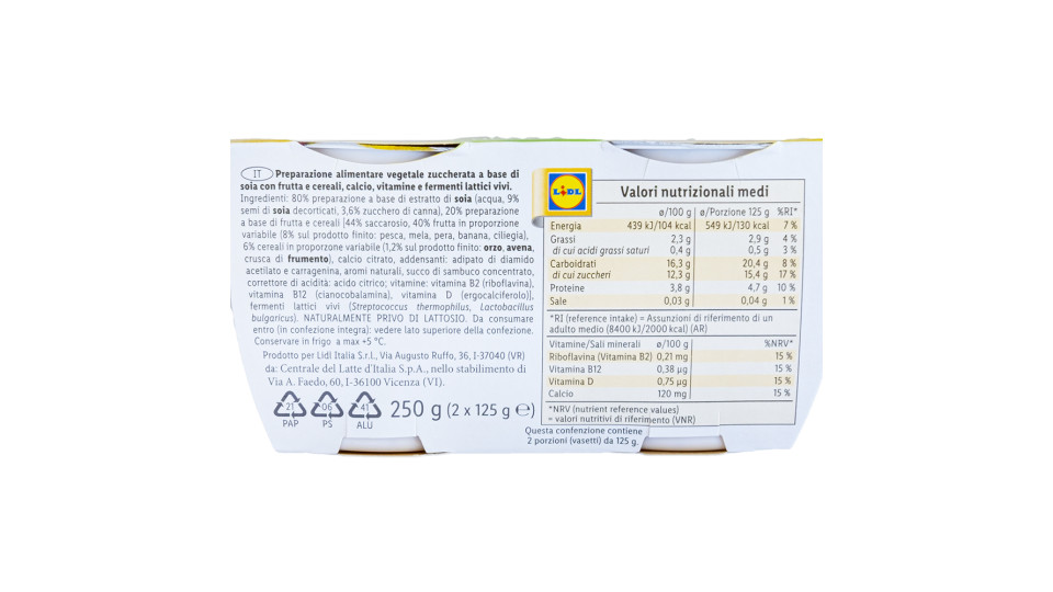 Soyo Frutta e Cereali