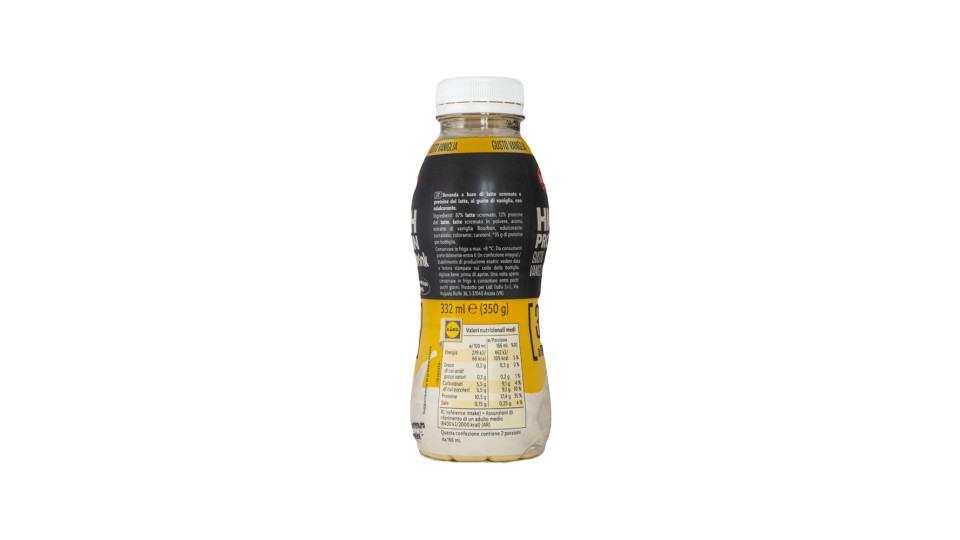 Bevanda Ad Alto Contenuto Proteico Vaniglia