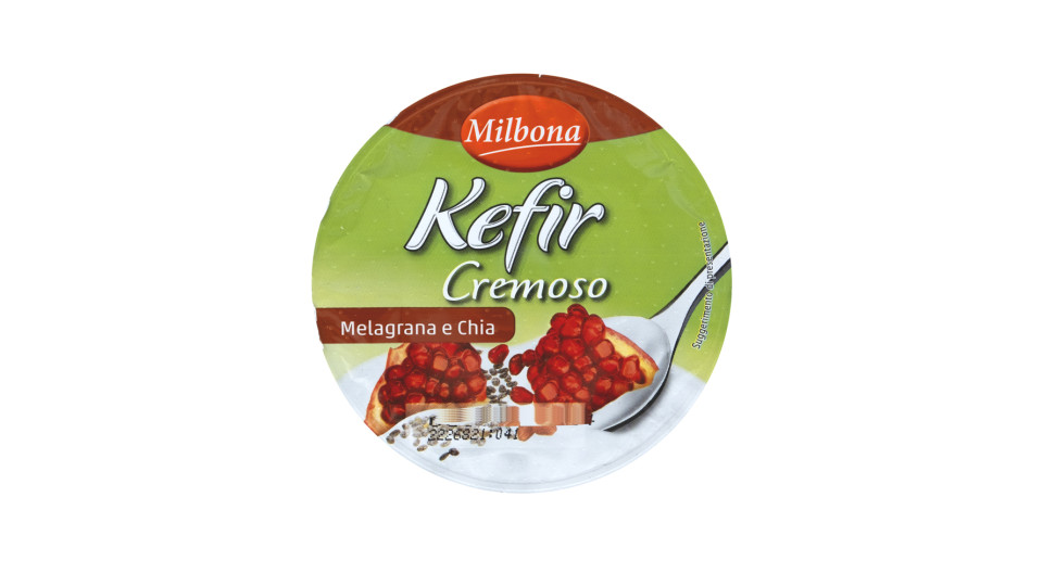 Kefir Cremoso Melagrana e Chia