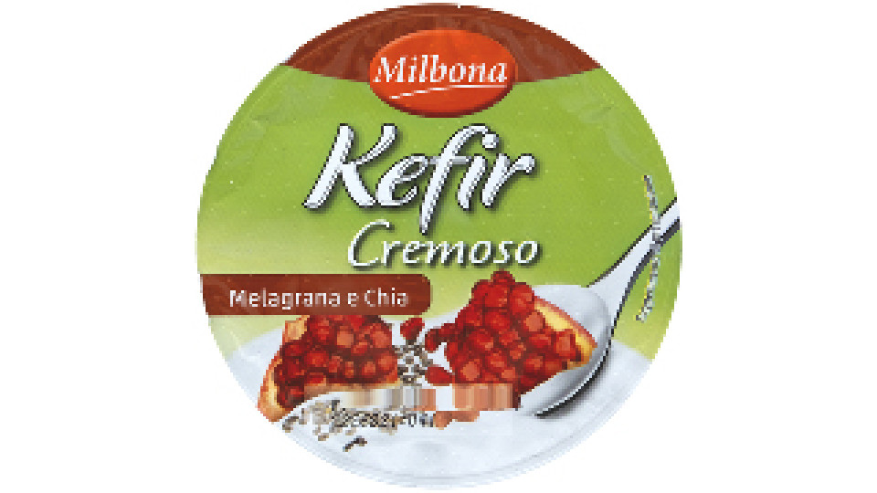 Kefir Cremoso Melagrana e Chia
