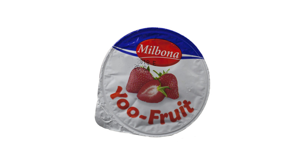 Yoo-fruit Dessert con Fragole a Base di Latte