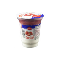 Yoo-fruit Dessert con Fragole a Base di Latte