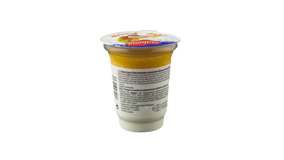 Yoo-fruit Dessert con Pesca-maracuja a Base di Latte