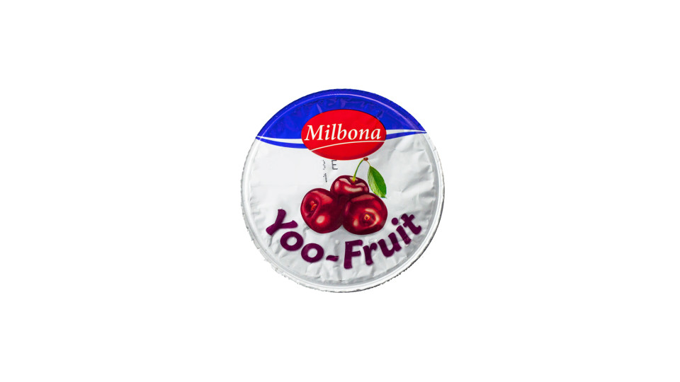 Yoo-fruit Dessert con Ciliegia a Base di Latte