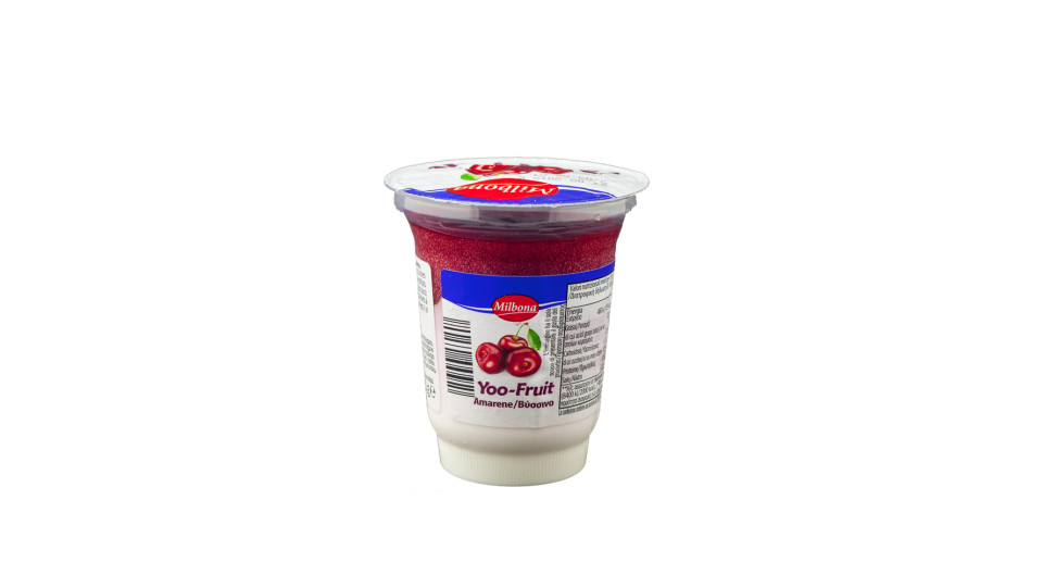 Yoo-fruit Dessert con Ciliegia a Base di Latte