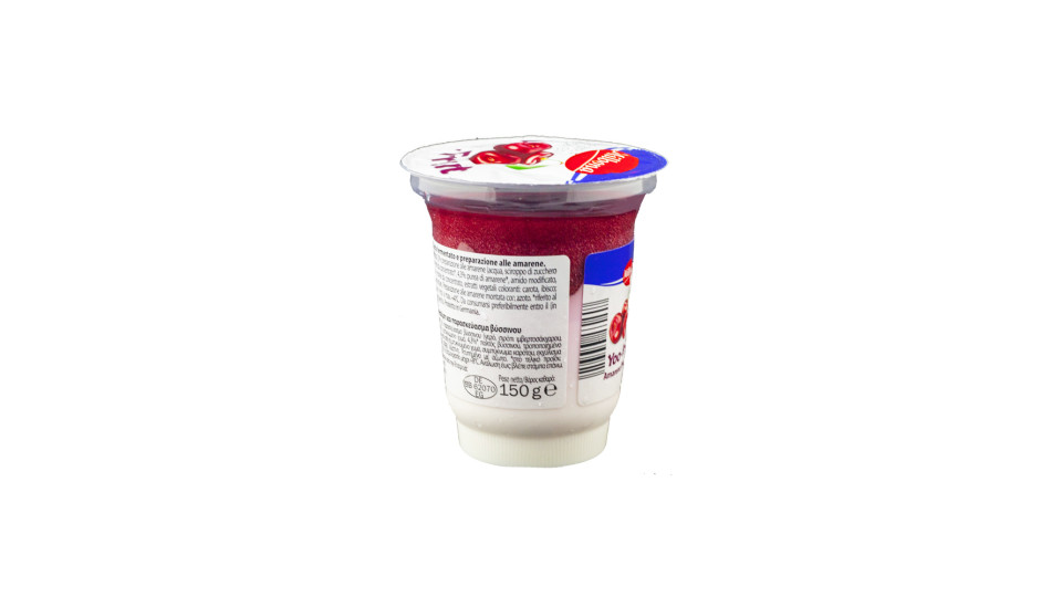 Yoo-fruit Dessert con Ciliegia a Base di Latte