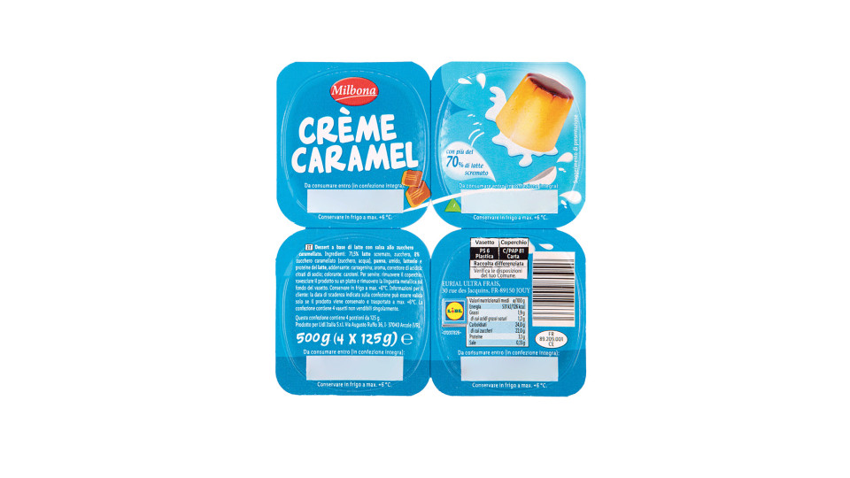 Crème Caramel Vaniglia