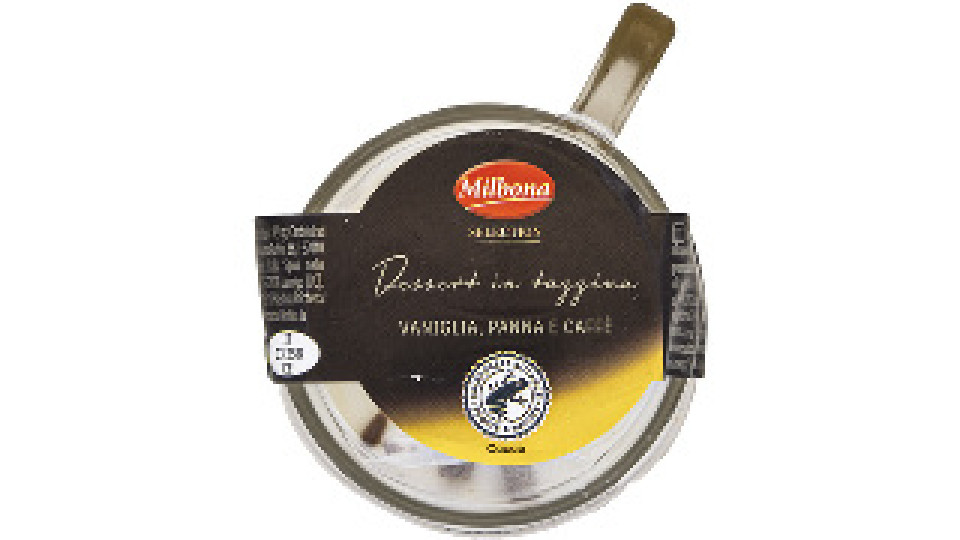 Dessert al Caffè Vaniglia e Panna in Tazzina di Vetro