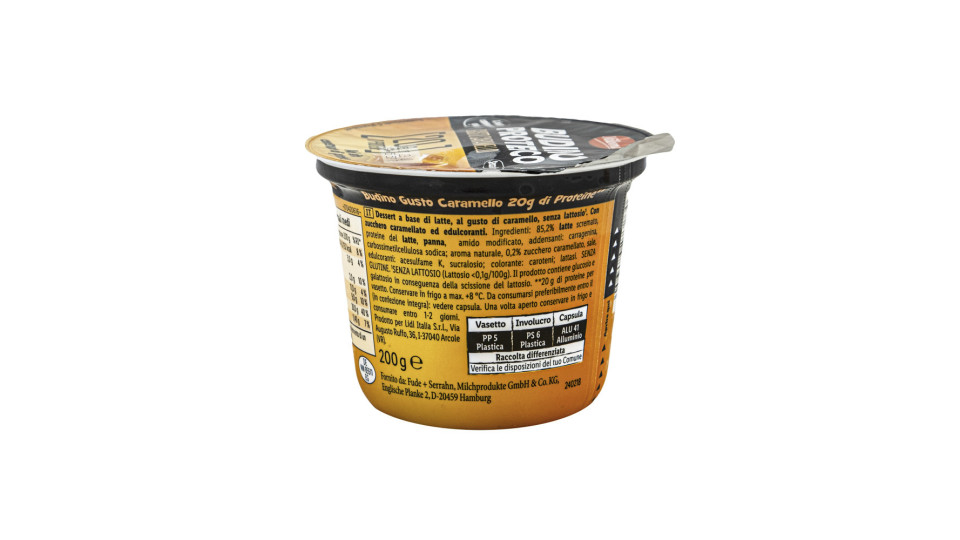 Budino Proteico Caramello