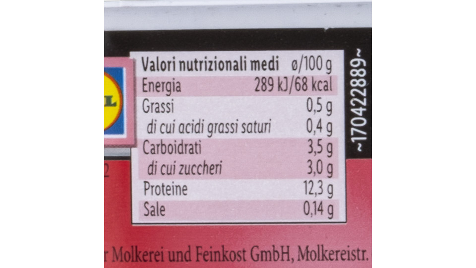 Quark Proteico alla Fragola
