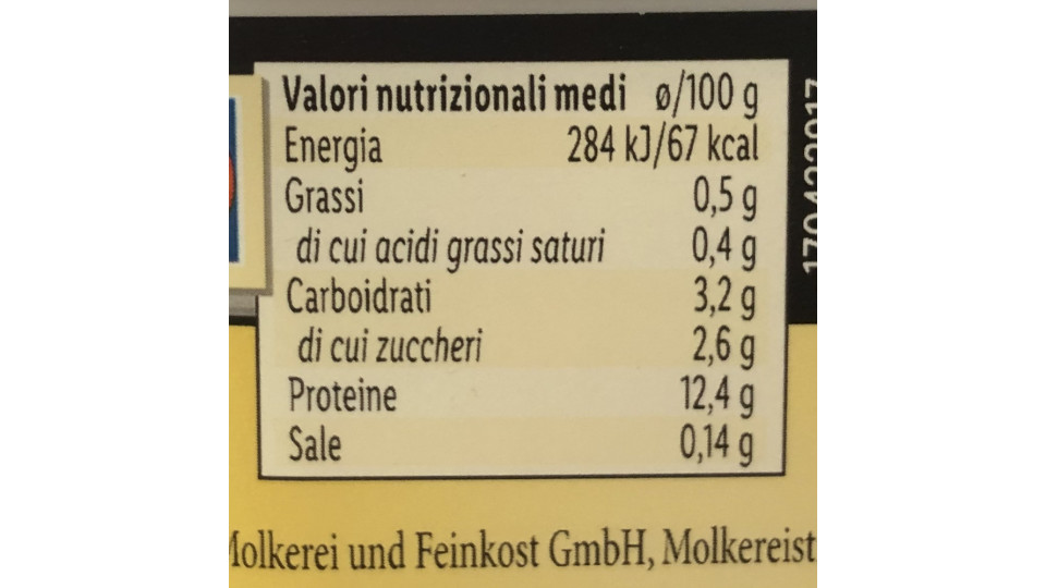 Quark Proteico alla Vaniglia