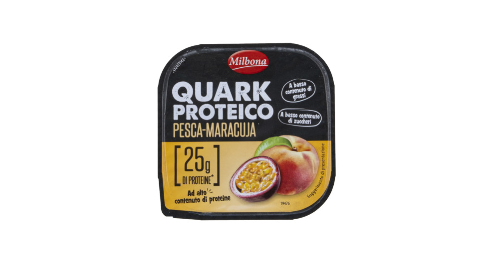 Quark Proteico alla Pesca e Maracuja