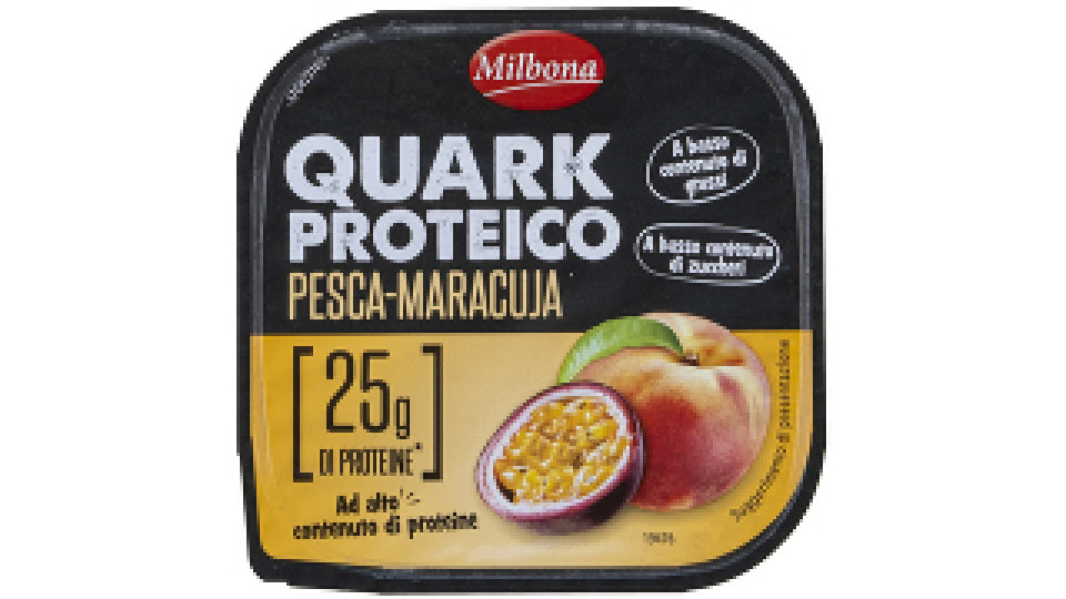 Quark Proteico alla Pesca e Maracuja