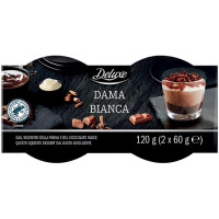 Dessert Dama Bianca Panna e Cioccolato