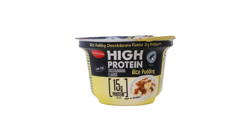 Riso Latte Proteico al Cioccolato e Banana