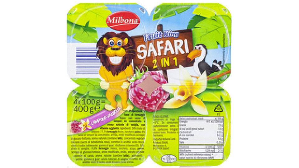 Fruit King Dessert Lampone-vaniglia per Bambini