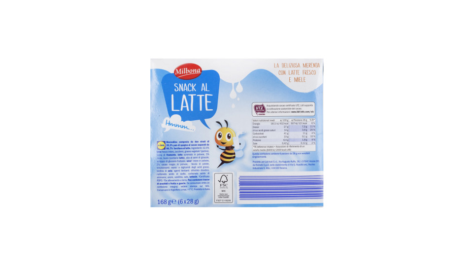 Merendina al Latte