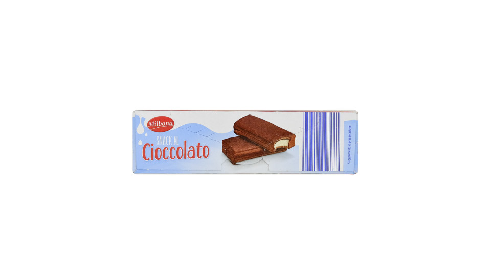 Snack al Cioccolato Ripieno al Latte