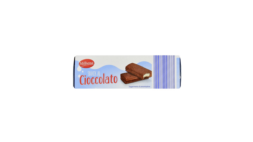 Snack al Cioccolato Ripieno al Latte