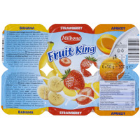 Fruit King Dessert Banana Fragola Albicocca per Bambini
