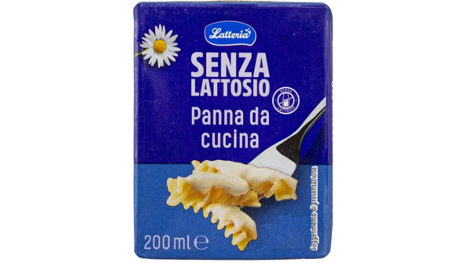 Panna da Cucina Uht senza Lattosio