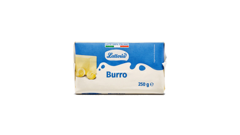 Burro Pastorizzato Latte Italiano