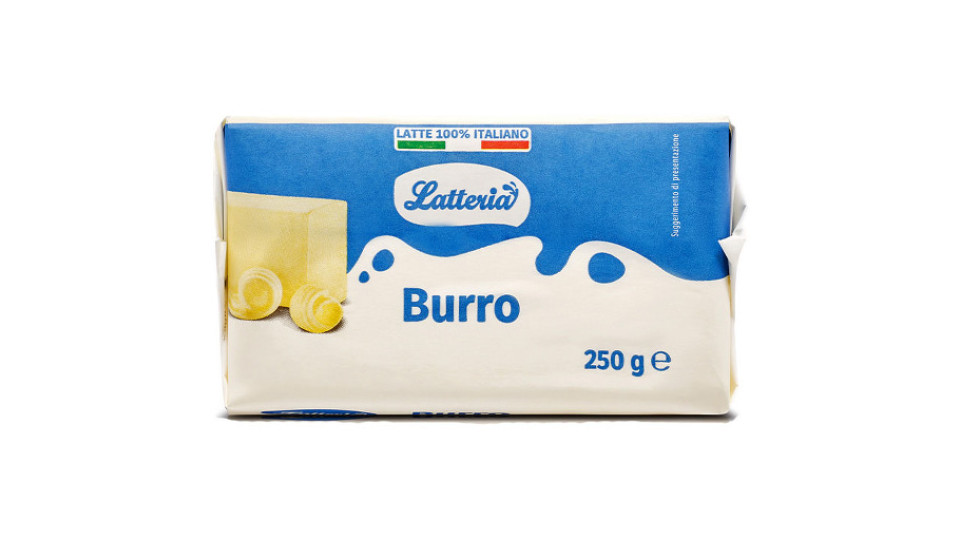 Burro Pastorizzato Latte Italiano