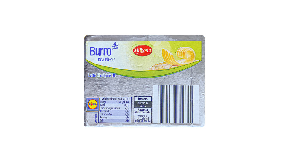Burro Bavarese