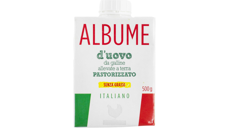 Albume d'Uovo Pastorizzato da Allevamento a Terra