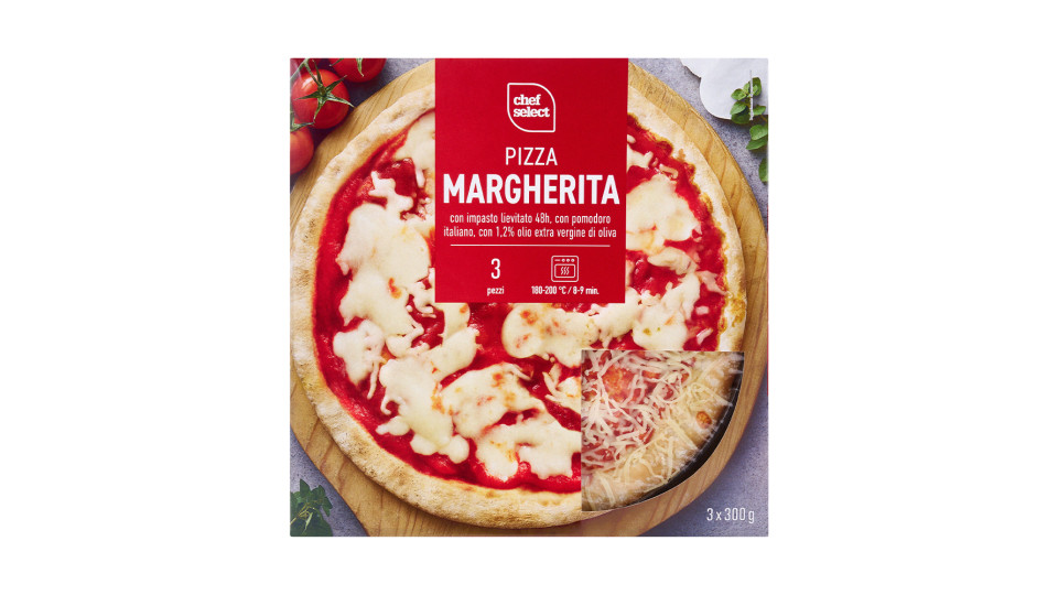 Pizza Margherita da Cuocere Refrigerata