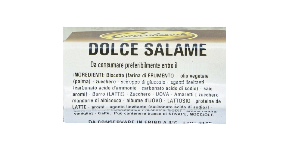 Salame di Cioccolato