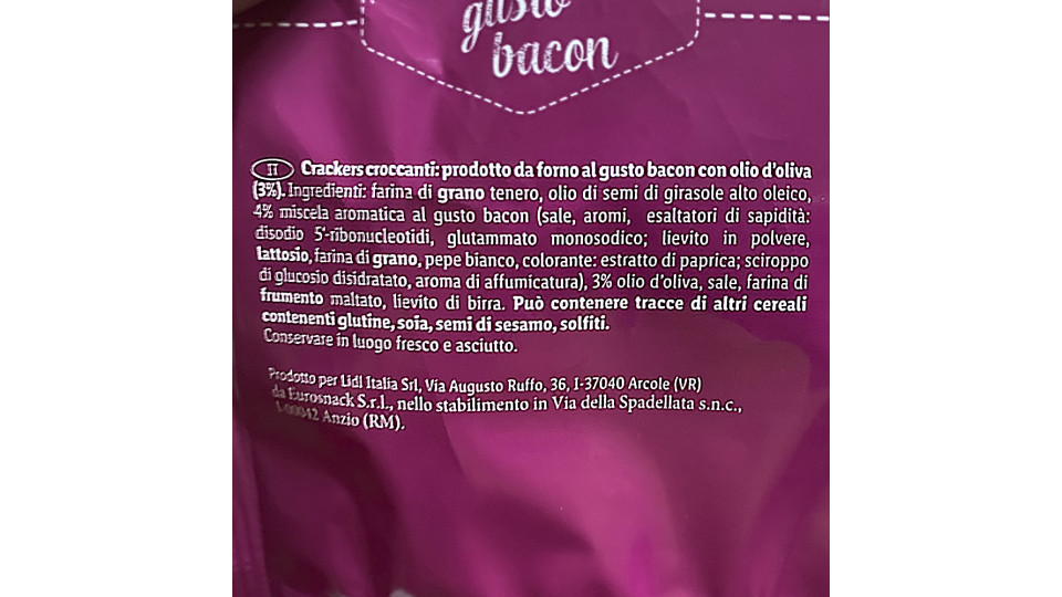 Stuzzichelle al Bacon Multipack