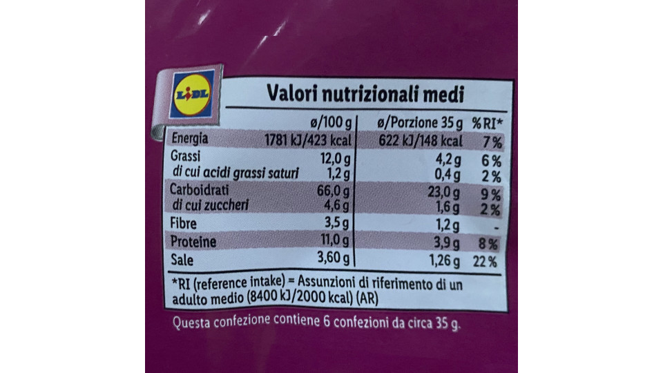 Stuzzichelle al Bacon Multipack