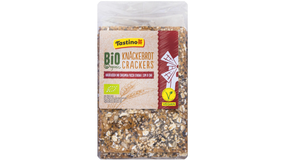 Fette Croccanti Bio con Semi di Chia e Avena