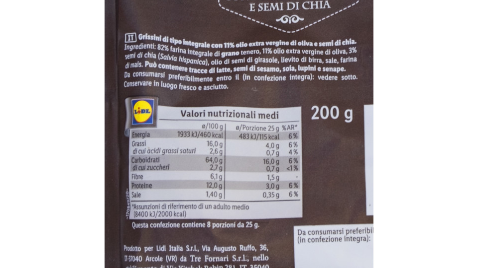 Panetti Croccanti con Farina Integrale