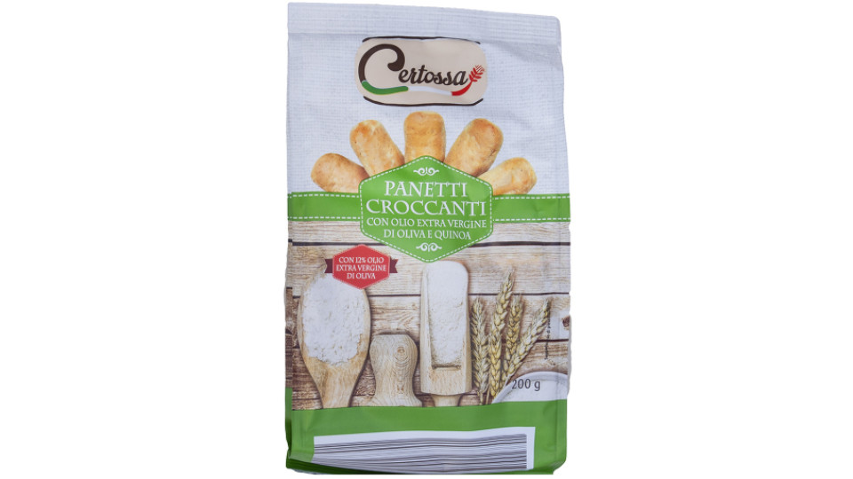 Panetti Croccanti con Quinoa e Olio Extra Vergine d'Oliva