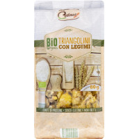 Triangolini Biologici di Mais con Legumi