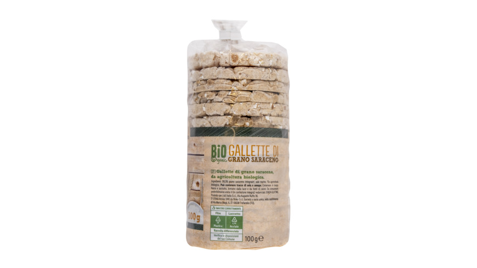 Gallette di Grano Saraceno Bio