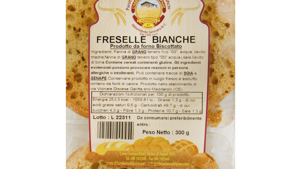 Friselle Bianche